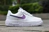 chaussures casual femme air force 1 pixel nike rainbow white